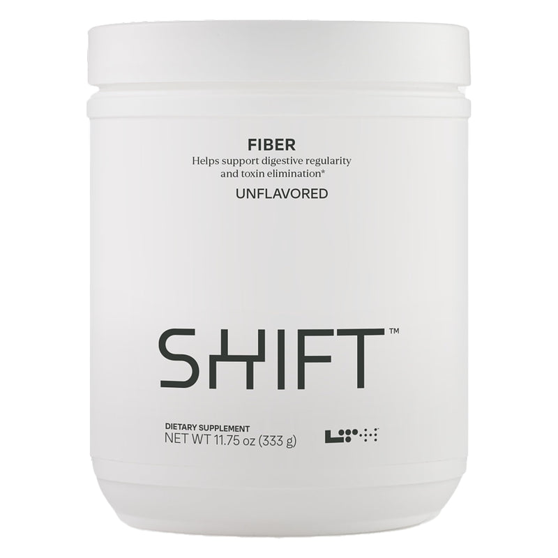 LTH Shift Plant-Based Prebiotic Fiber Powder – Gut, Digestive & Heart Health (Unflavored, 30 Servings)