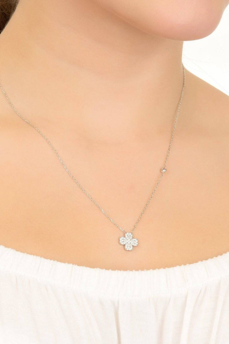 Lucky Four Leaf Clover Necklace