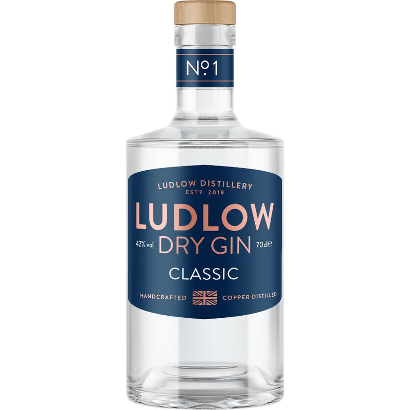 Ludlow Distillery Dry Gin No. 1, 70cl