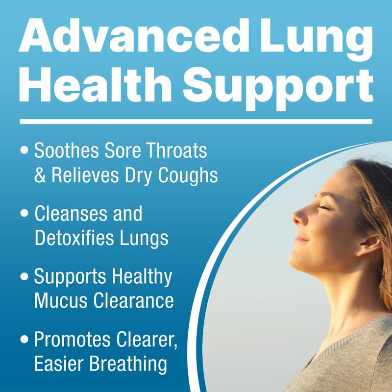 Lung Clear Pro: Lung Support Drops with Wild Mullein Leaf Extract – 2 Fl Oz (3 Bottles)