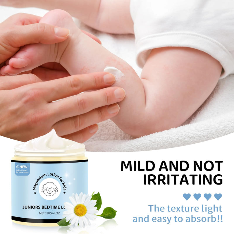 LUusmm Magnesium Lotion for Kids - Sleep Support & Relaxation | Melatonin-Free Topical Magnesium Lotion