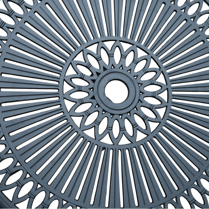 3 Pc Cast Aluminium Bistro Set