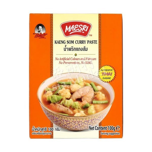 MAESRI Kaeng Som Curry Paste 100g