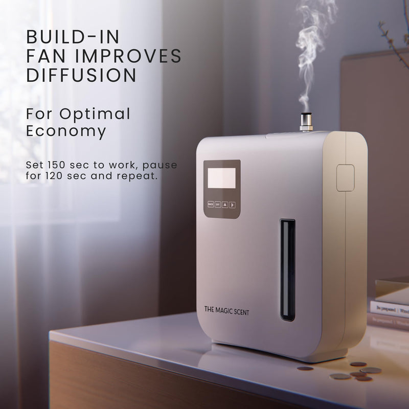 The Magic Scent Diffuser – Waterless Nebulizing Scent Machine for Home & HVAC