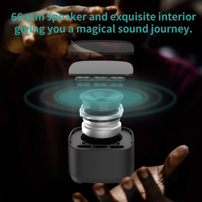 Magicteam Sleep Sound Machine - 40 Soothing Sounds, Memory Function, 32 Volume Levels, Sleep Timer, AC/USB (B-Black)