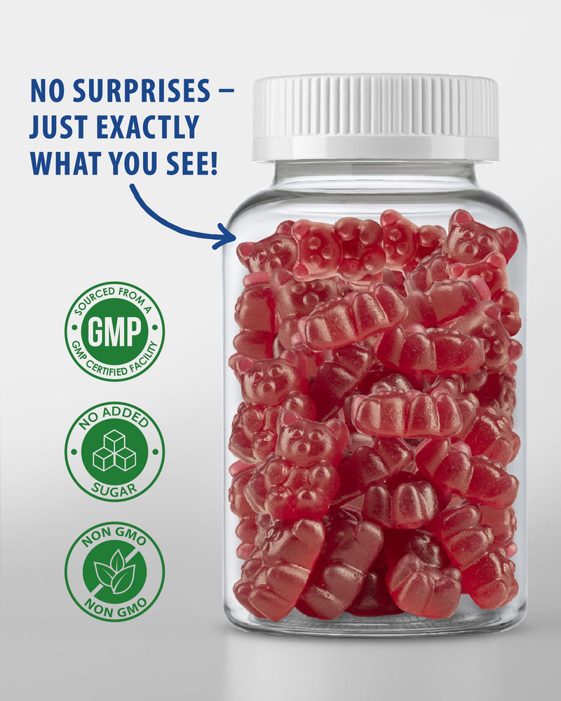 Magnesium Gummies for Kids & Adults – 100mg Calm Magnesium Chews