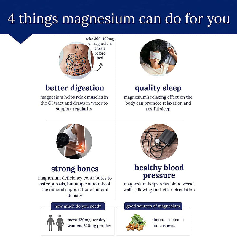 The Vitamin Shoppe Magnesium Taurate 125MG — Energy, Muscle Relaxation & Cardiovascular Health | 180 Veggie Capsules