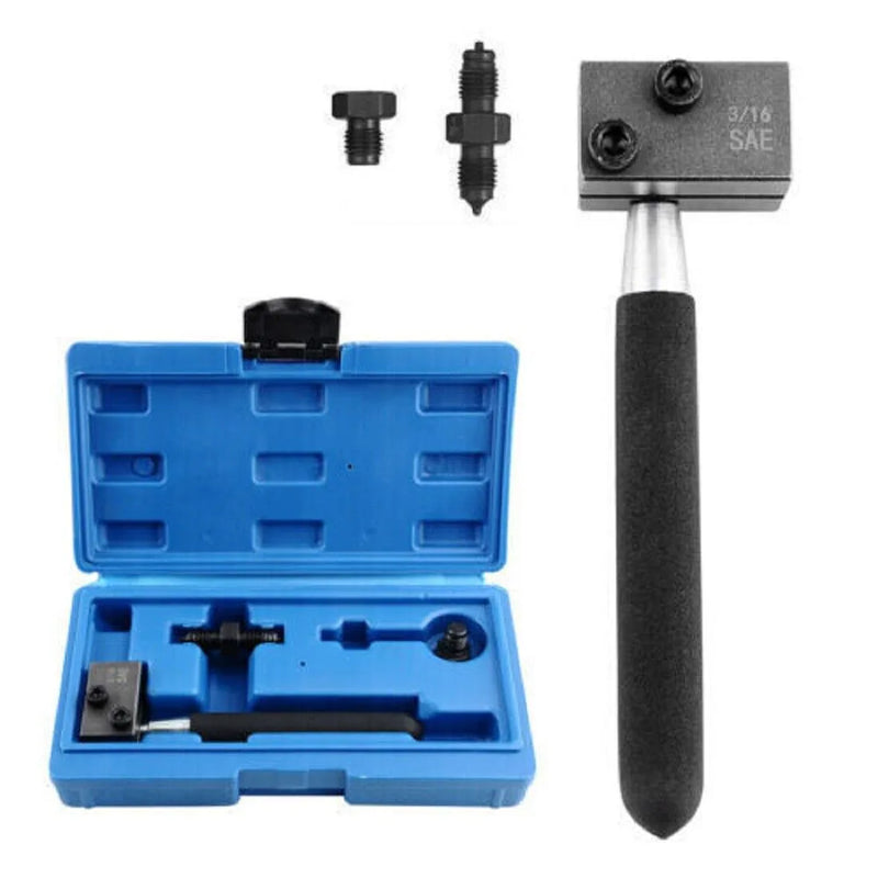 Professional Brake Pipe Flaring Tool 3/16" SAE Hand Held On Car Double Flare Kit