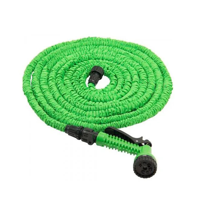 75Ft Magic Hose Pipe E x panding E x pandable Fle x ible Garden Car Spray Gun