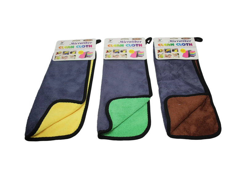 Microfibre Cleaning Washing Cloth Assorted Colours