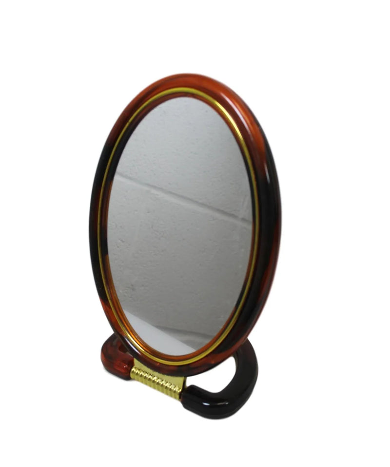 Double Sided Desk Stand Mirror One Side Magnifying One Side Regular