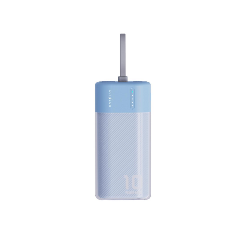 WYEFLUX 10000 mAh Mini Portable Power Bank - Blue