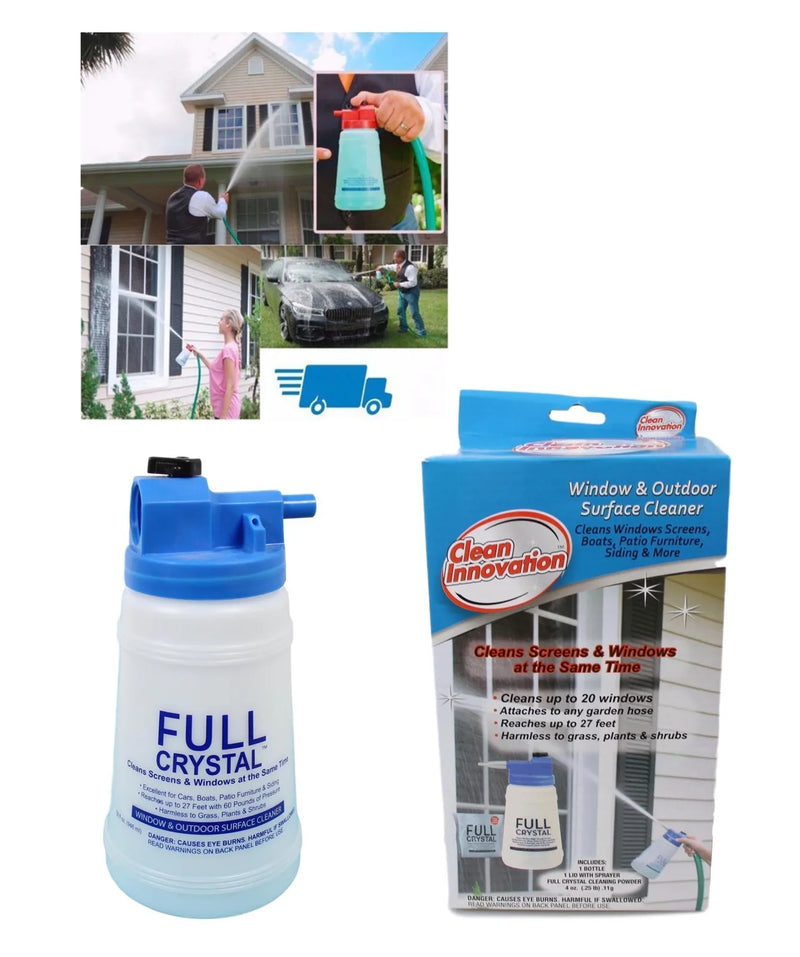 Window And Outdoor Surface Glass Cleaner Tools