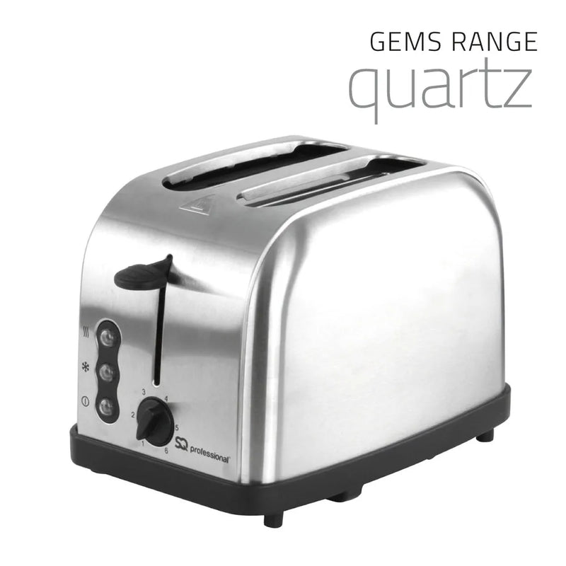 Sq Professional Gems Legacy 2 Slice Toaster 900W Quartz