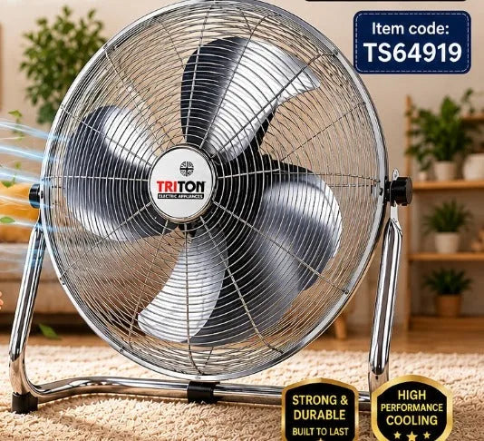 12" Metal Floor Fan
