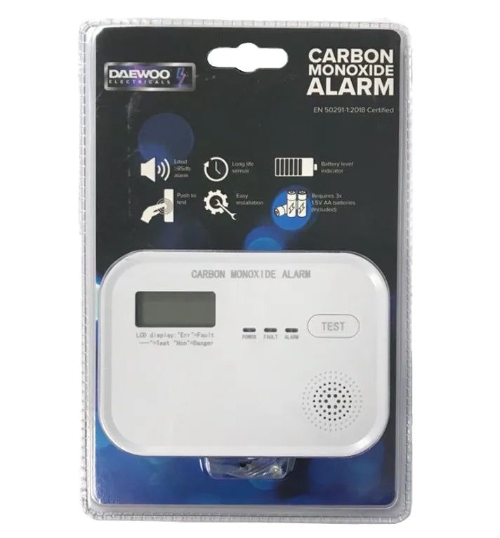 Daewoo Carbon Mono x ide Alarm