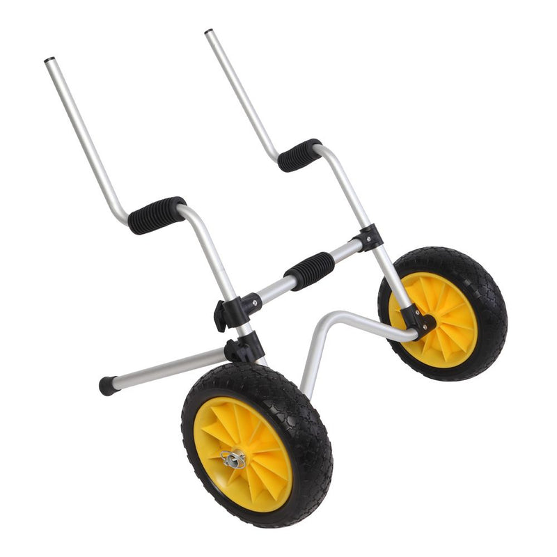 Light And Practical Vertical Kayak Trailer