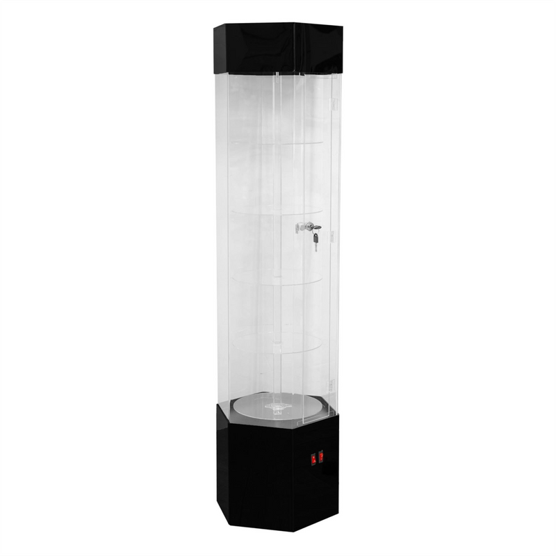 Black Display Unit with Lights