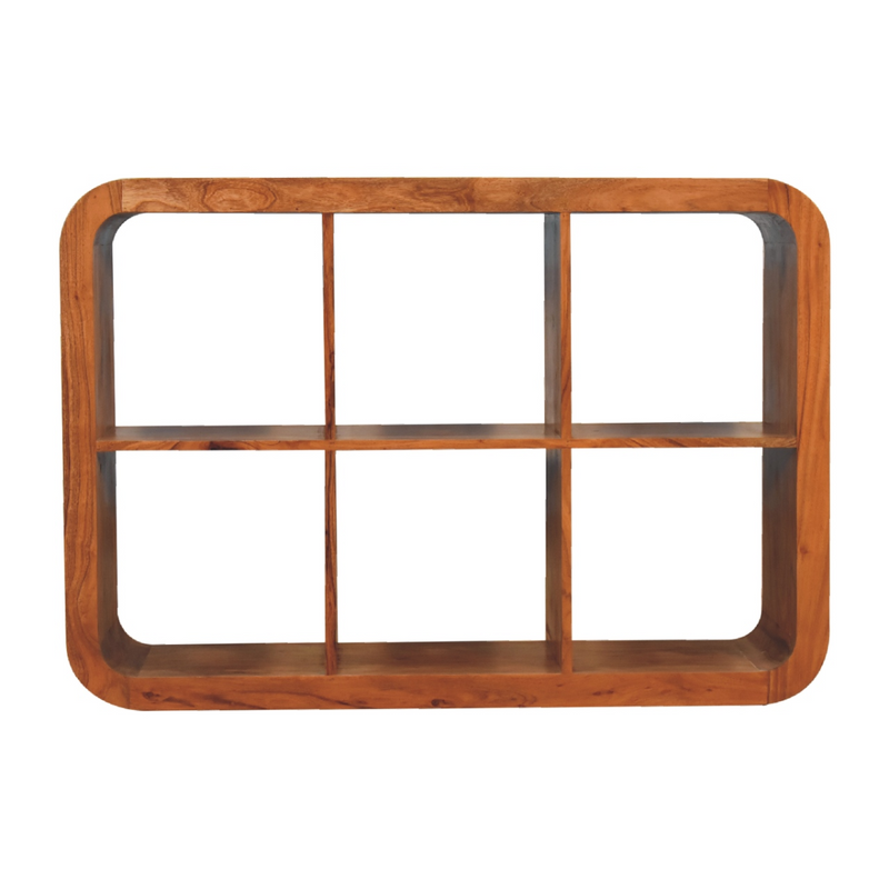 Artisan Furniture Solid Wood Darcy Display Unit, Light Brown
