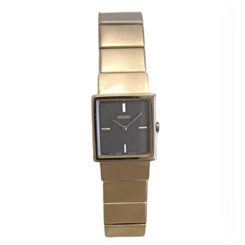 Seiko Ladies Hardlex crystal Black Face Dial Watch SXJT73P  - CLEARANCE NEEDS RE-BATTERY