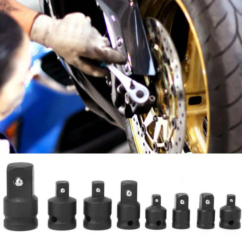 8X Impact Socket Adaptor Converter Reducer Set From To 1/4 3/8 1/2 & 3/4 Inch