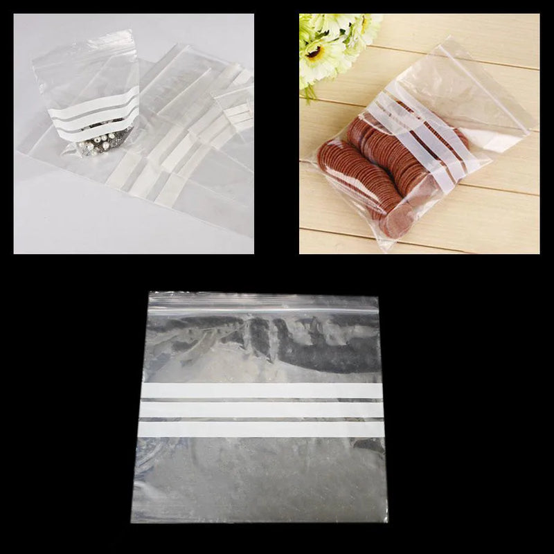 Crystal Clear Multi Purpose Food Storage Seal Press Bags Pack Of 20