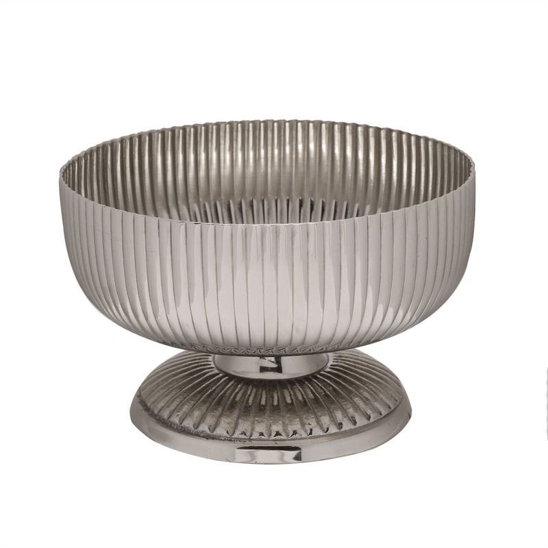Large Decorative Silver Bowl