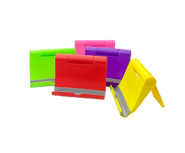 Plastic Mobile Phone Stand Holder Assorted Colours