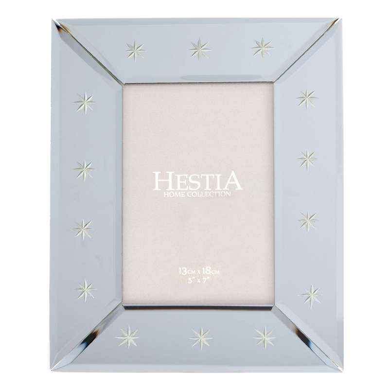 Hestia Celestial Tinted Glass Frame 5" x 7"