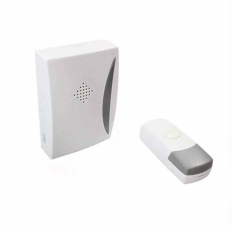 Daewoo Battery Operated Cordless Wireless Door Bell Kit Chime Range Home