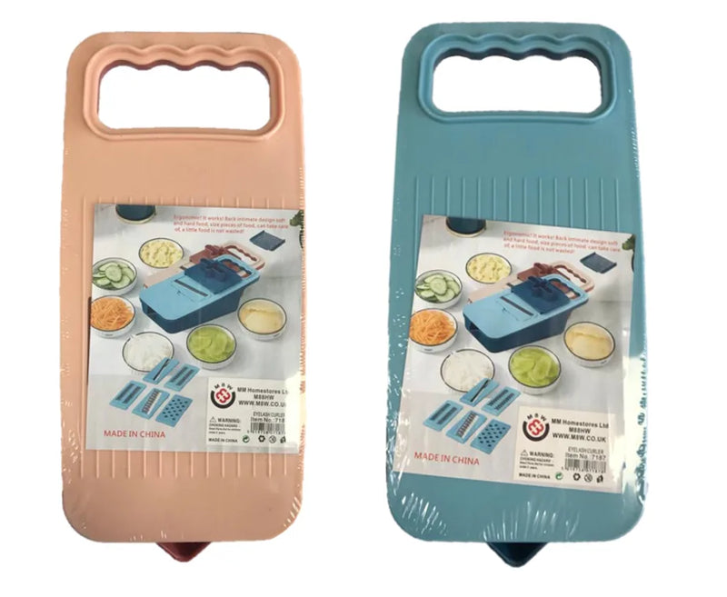 Plastic Kitchen Food Mandoline Slicer Cutter Assorted Colours
