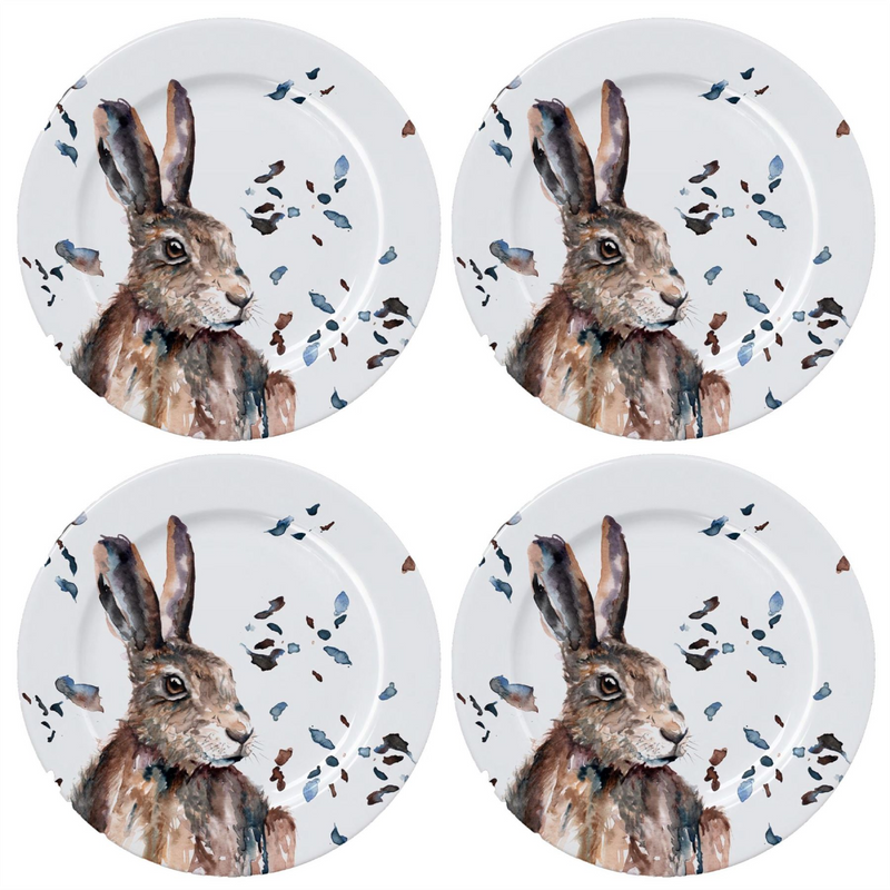 Set of 4 Hare Dinner Plate 26.5 cm