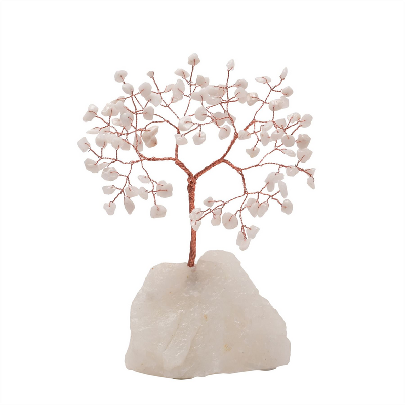 Gemstone Tree - White Jade