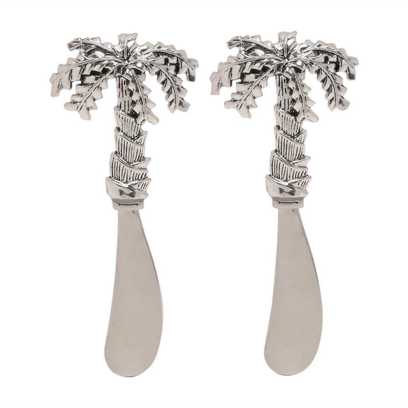 Hestia Set of 2 Cheese Knife Set Palm Tree