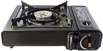 Portable Camping Gas Cooker Stove Single Burner With Carry Case