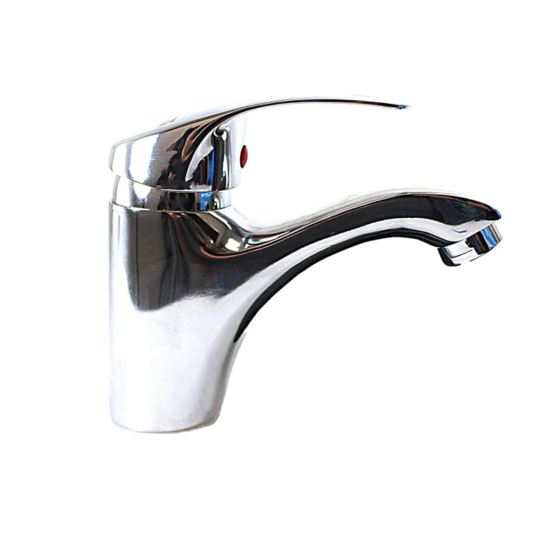 Kitchen Basin Sink Mi x er Tap Spout Hot And Cold Water Chrome Tap