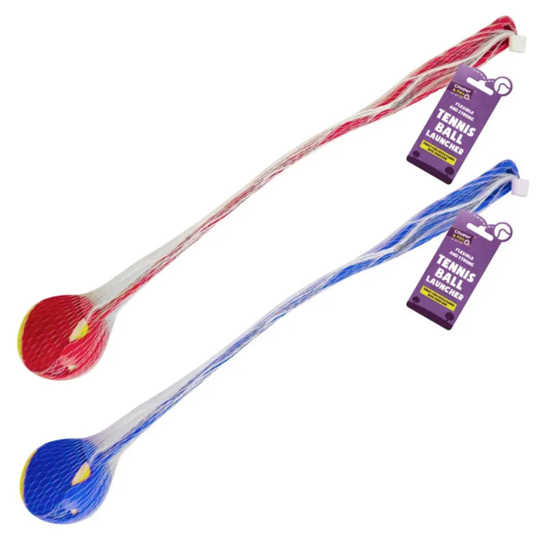 Pet Dog Tennis Ball Launcher Thrower Assorted Colours