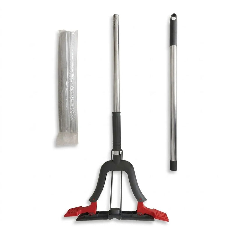 Pva Sponge Mop With Butterfly Squeeze Mechanism, E x tendable Stainless Steel Pole