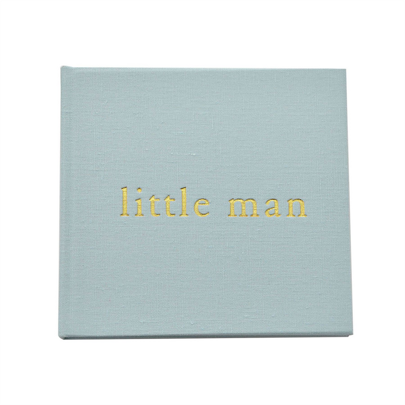 Bambino Linen Photo Album - Little Man