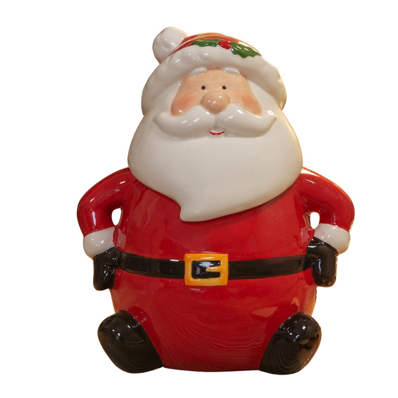 Santa Cookie Jar 26cm