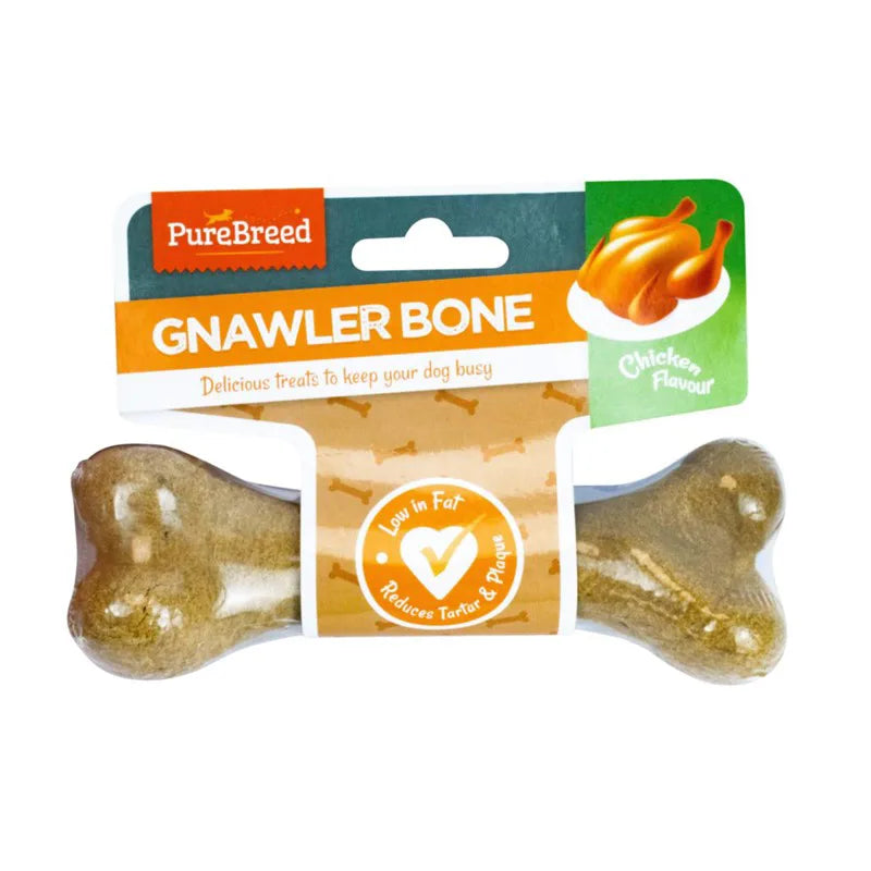 Pet Dog Treats Chicken Gnawler Bone 105G