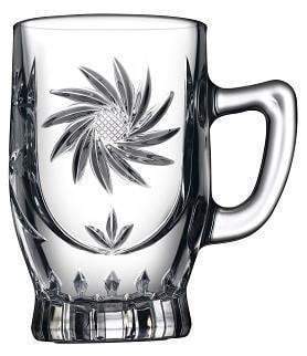 Pb Glass Elmas Mug 155 Ml 6 Pieces