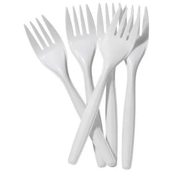 Disposable Plastic Forks Pack Of 100