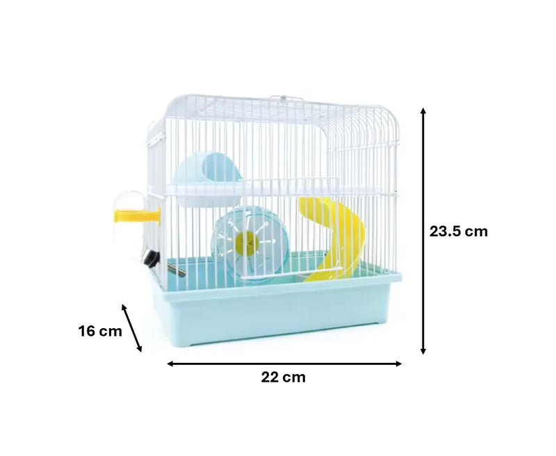 Dayang Pet Small Hamster Mouse Rodent Cage Assorted Colours
