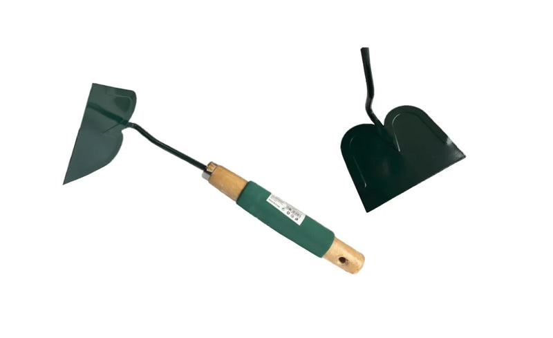 Green Metal Gardening Hoe