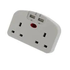 European Travel Adapter With 2 Usb Ports Holiday Prep Adapter