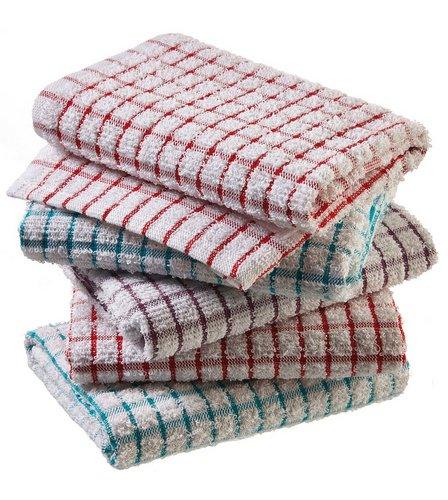 Check Pattern Kitchen Towel Pack Of 3 Assorted Colours