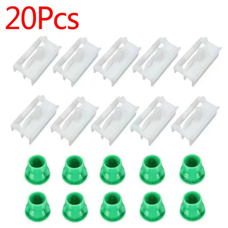 20x Clips For BMW Side Sill Skirt Trim Moulding Grommet E36 E46 E90 E91 3Series