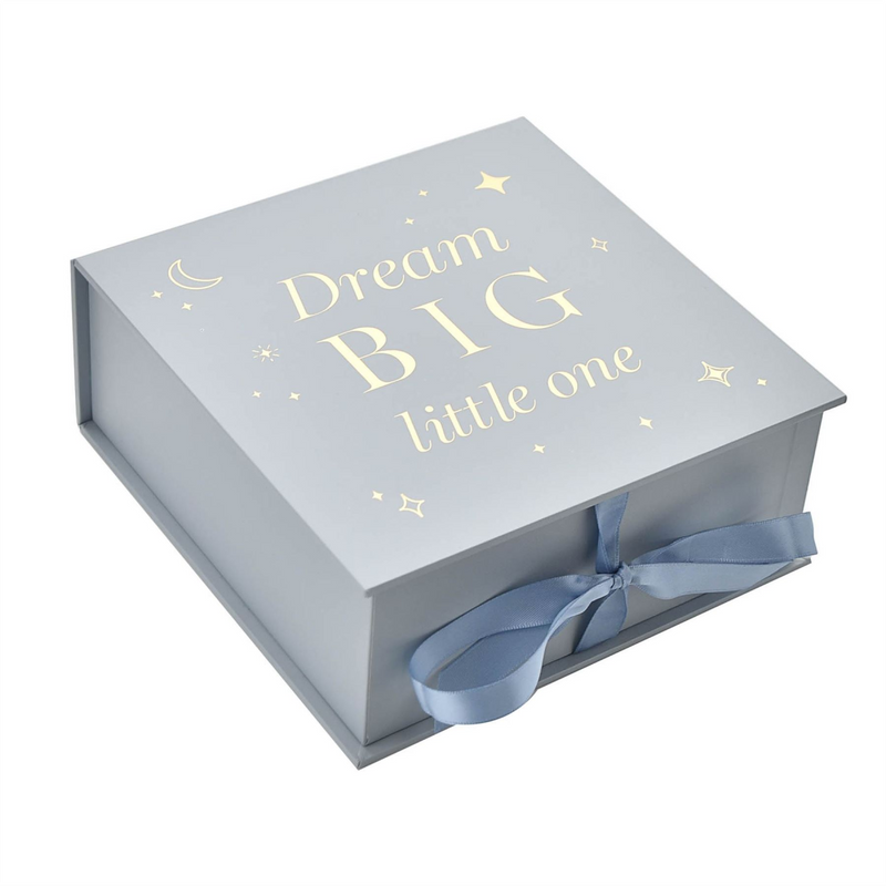 Bambino Keepsake Box "Dream Big" Blue