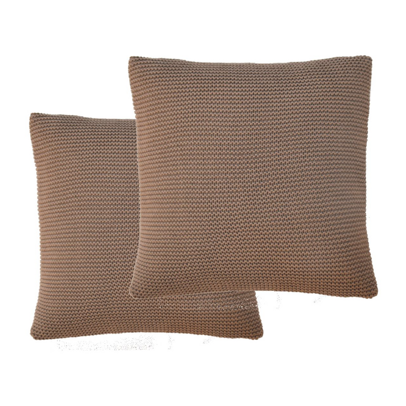 Artisan Furniture Brown Cotton Cushion Set of 2